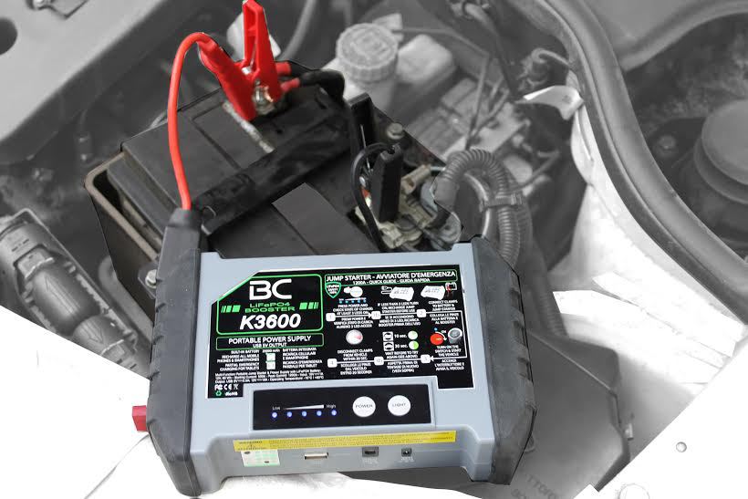 BC Jumpstarter Traditional 2500A Uso Professionale per OFFICINA